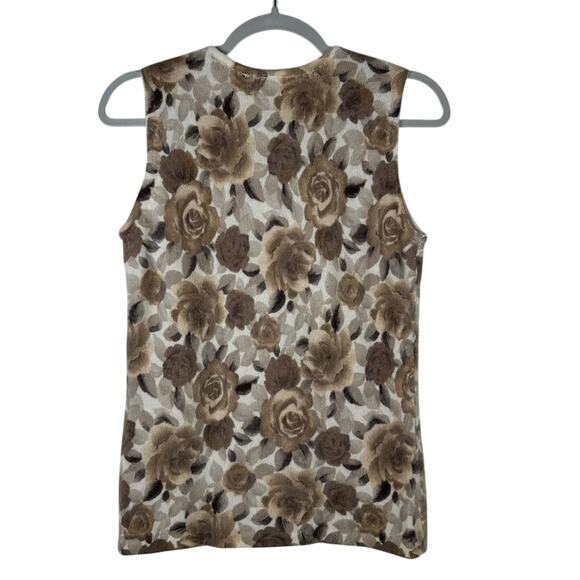 Liz Claiborne Sz S Sweater+tank Twin set Sweater Set Luxury wool+Angora Office - Picture 2 of 15